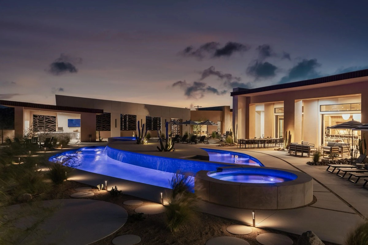 Pool at the Joshua Tree residency property